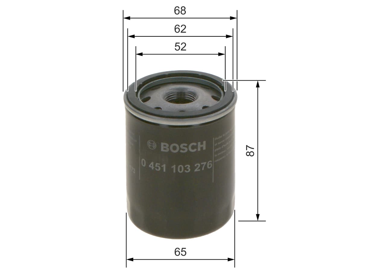 ზეთის ფილტ SM 106 WM 65.75