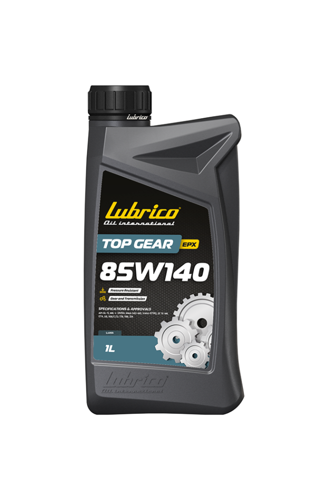 კბილან. ზეთი LUBRICO TOP GEAR G6 85W-140 1 LT